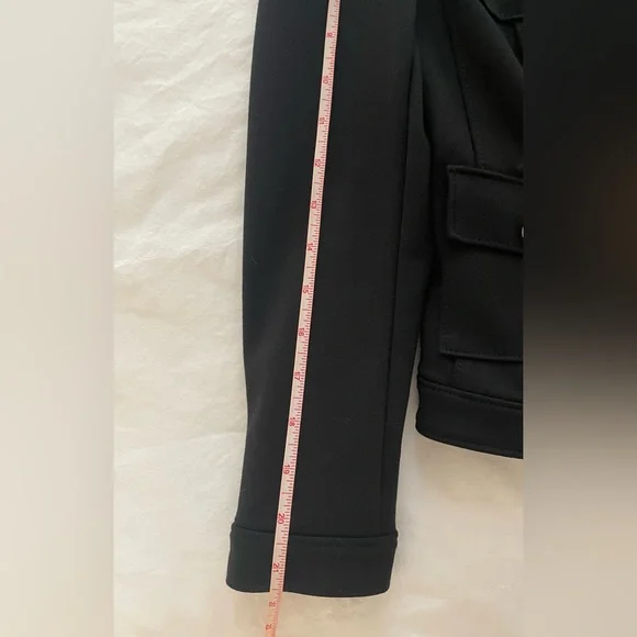 White House Black Market Luxe Stretch Military Jacket - Picture 11 of 12